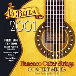 LA BELLA 2001 Flamenco Medium струны для гитары